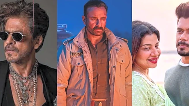 Shah Rukh Khan Unveils Saif Ali Khan’s Kartavya Poster; Sambhavna Seth And Avinash Dwivedi Announce Pregnancy