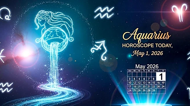 Aquarius Horoscope Today, May 1, 2026