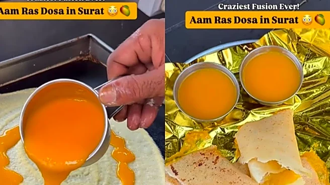 ‘NASA Of Food’: Surat’s Aam Ras Cheese Dosa With 'Dhaniya' Is Traumatising The Internet | Video