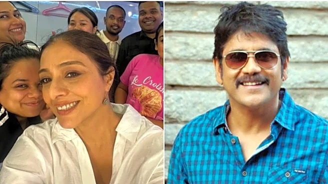 Tabu Wraps Up First Schedule Of Nagarjuna Starrer King100, Shares Pics With Her Team