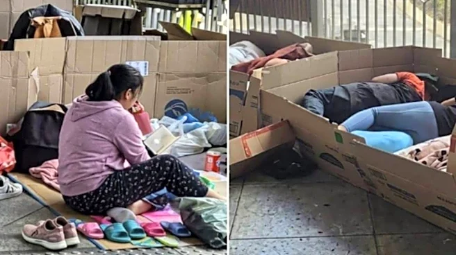 ‘No Space Of Their Own’: Viral Clip Shows Workers Living Out Of Cardboard