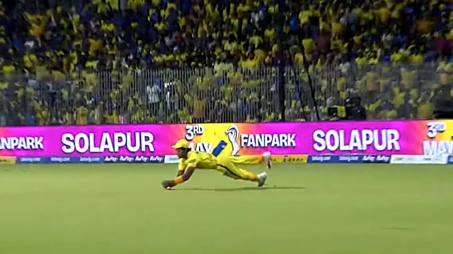 CSK Debutant Ramakrishna Ghosh Pulls Off Stunning Take To Remove MI's Will Jacks