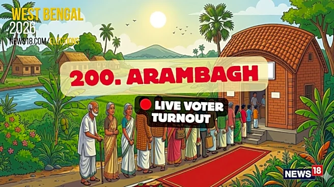 92.24 Percent Voter Turnout At Arambagh Assembly Constituency Till 7:00PM