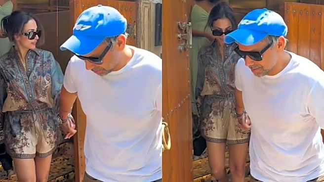 Malaika Arora Steps Out In Mumbai After Sunday Brunch With Friends, Video Goes Viral