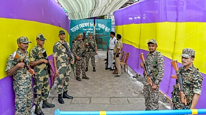 Bengal Fortified Ahead Of Results: DG CRPF Inspects Strongroom, 432 Counting Observers Deployed