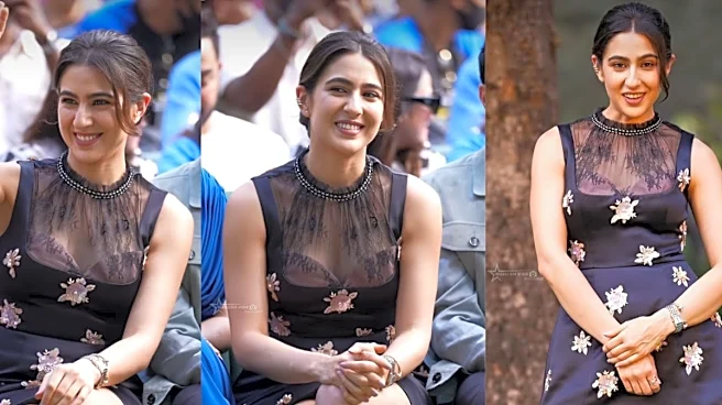 Sara Ali Khan’s Floral Mini Dress Is The Ultimate Gen-Z Glam Moment At Pati Patni Aur Woh Do Promotions
