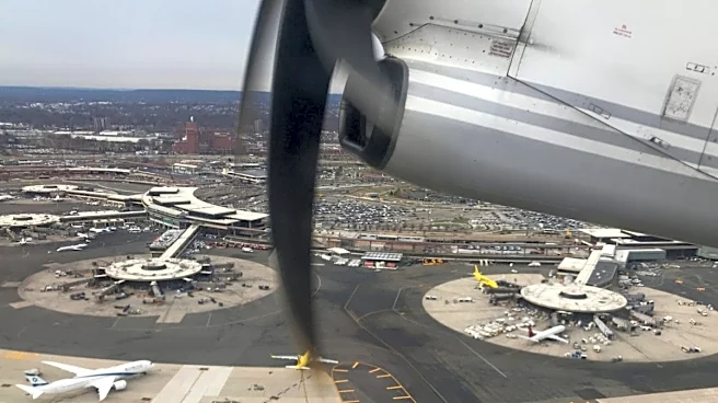 Plane Collides With Truck, Streetlight While Landing At Newark Airport In US | Video