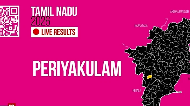 Periyakulam Election Result 2026 LIVE Updates Highlights: Periyakulam Assembly Seat Winner, Leading, MLA, Margin, Vote Count