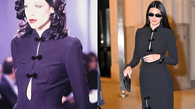 Kendal Jenner Attend Pre-Met Gala Party In Vintage LBD By Thierry Mugler