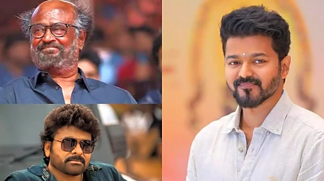 Vijay's TVK Nears Win: Rajinikanth, Chiranjeevi, Ram Charan And Dhanush Pen Heartfelt Notes