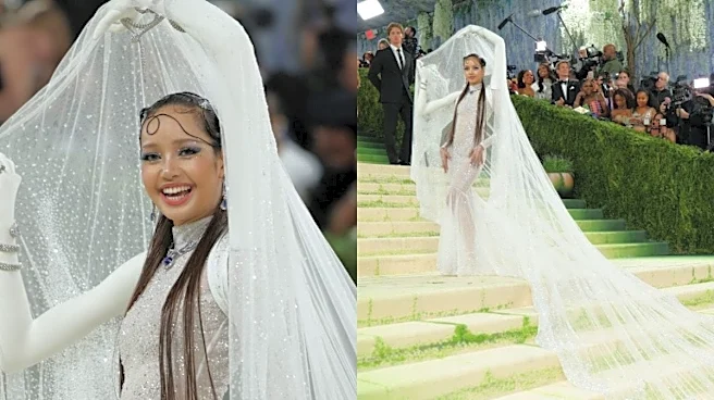 BLACKPINK’s Lisa Makes Met Gala History In Stunning Swarovski-Studded Gown And Bulgari Diamonds