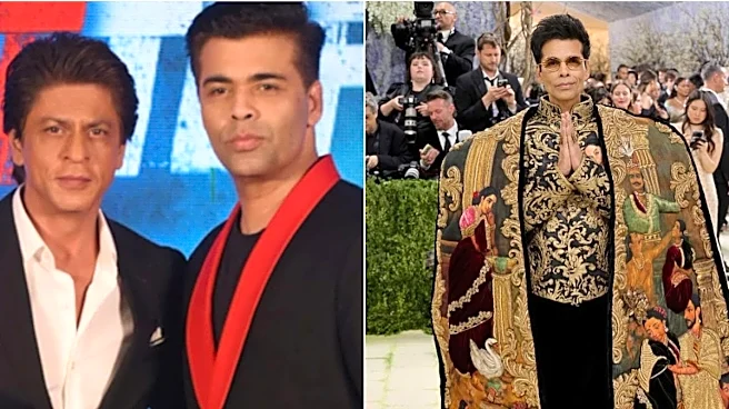 'He's The Reason I Stand Here Today': Karan Johar Credits Shah Rukh Khan After Met Gala 2026 Debut | Watch
