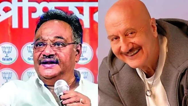 'Maine Aapka Kya Bigaada': Anupam Kher's Hilarious Reaction To BJP Leader Samik Bhattacharya's Dig At TMC Viral