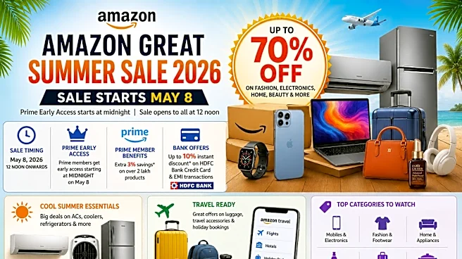Amazon Summer Sale Starts May 8: Up To 70% Off On Fashion, Electronics, Beauty And More