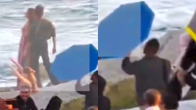 Ranveer Singh Holds Baby Dua As They Watch Deepika Padukone, Shah Rukh Khan Shoot King's Song | LEAKED Video