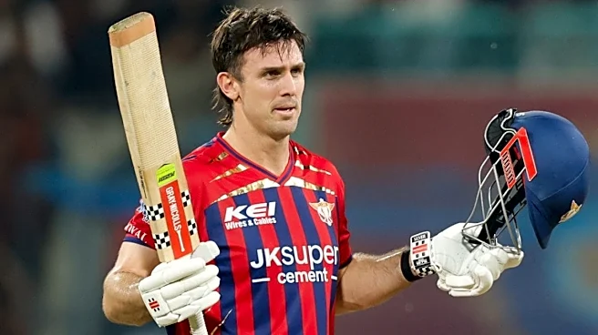 Mitchell Marsh Scores Fastest 100 In IPL For Lucknow Super Giants
