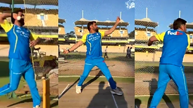 'Humko Bhi Ek Wicket Chahiye': MS Dhoni Takes New Role In CSK Nets, Video Goes Viral