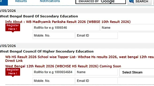 WBBSE Madhyamik Result 2026 (OUT) LIVE: West Bengal Board 10th Results Declared On wbbse.wb.gov.in, Direct Link To Check Marksheets Here