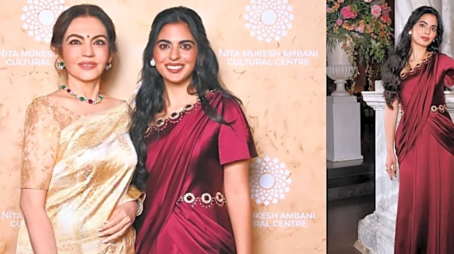 Isha Serves Vintage Chanel Glamour As She Joins Mom Nita Ambani At NMACC Dinner In Venice