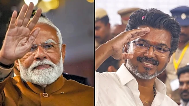 PM Modi Congratulates Vijay On Taking Oath As Tamil Nadu CM, Assures Him Centre's Support