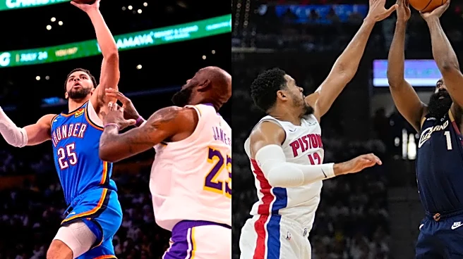 NBA Playoffs: OKC Dominate As Lakers Collapse Again, Cavs Stay Alive Against Pistons