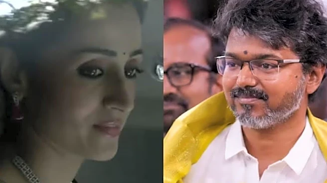 Trisha Krishnan Arrives For Thalapathy Vijay’s Oath Ceremony, Says 'Looking Forward' | Watch