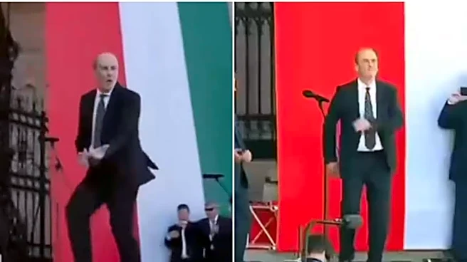 Hungary's 'Dancing Politician' Steals The Show At PM Peter Magyar's Swearing In | Video