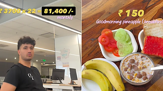 Gurgaon Employee’s Rs 81,400 Office Perks Breakdown Sparks Debate; Says 'Company Spends Rs 3,700 On Me Daily'