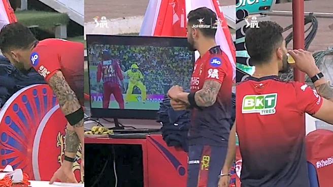 Virat Kohli Halts Training To Watch Urvil Patel's Brilliant Innings, Video Goes Viral