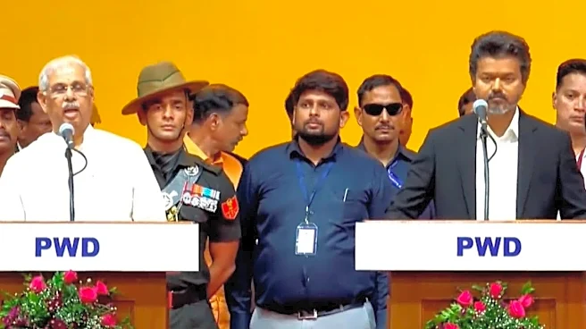 ‘Inappropriate For Tamil Nadu’: Row Erupts After State Song Played Third At Vijay's Oath Ceremony