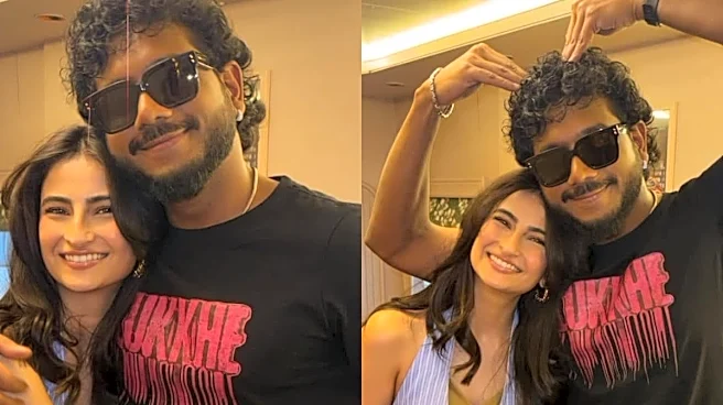 Lukkhe: Palak Tiwari Celebrates Emotional Bond With King, Calls Him Her ‘Veera’ | PHOTOS