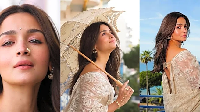 Alia Bhatt Brings Back ‘Nath’ And Haathphool With Custom Chanderi Drapes To Cannes 2026