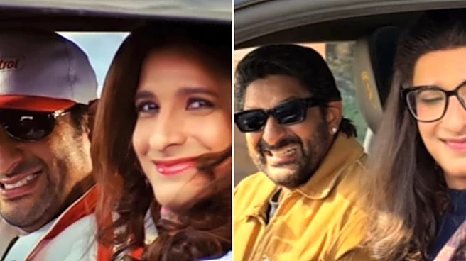 'You’ll Relive Those...': Rohit Shetty Recreates Arshad Warsi-Sharman Joshi's Epic Race Car Scene In Golmaal 5