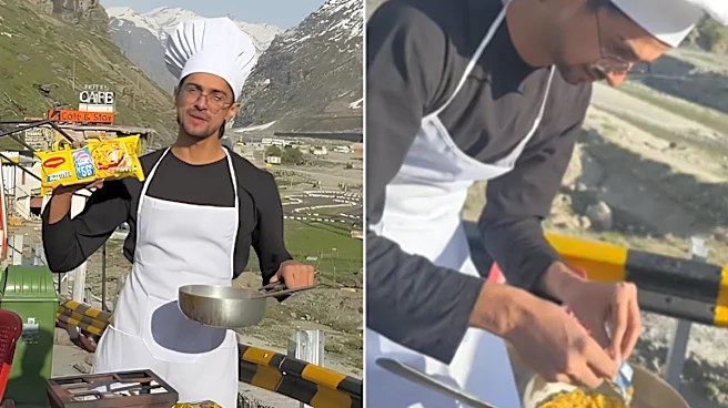 Delhi Influencer Sells Maggi In Mountains For A Day, Claims He Earned Rs 24,000; Internet Says 'New Business Idea Unlocked'