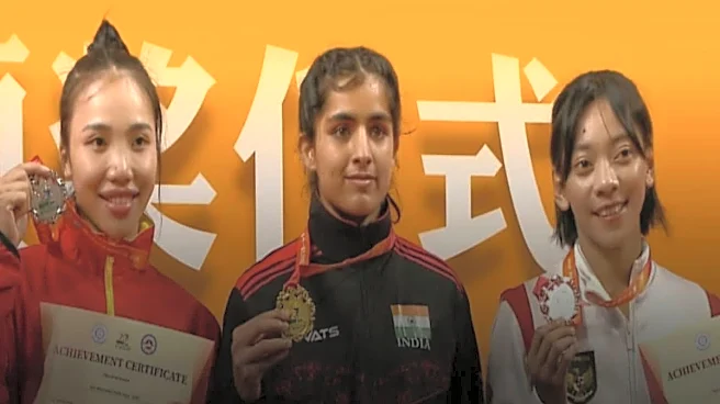 India's Aparna Downs World Champion To Strike Wushu Gold In Sanda World Cup