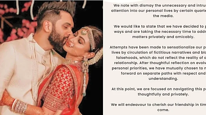 Mouni Roy’s Divorce: In The Age Of Instagram, Can Celebrities Even Separate Privately?