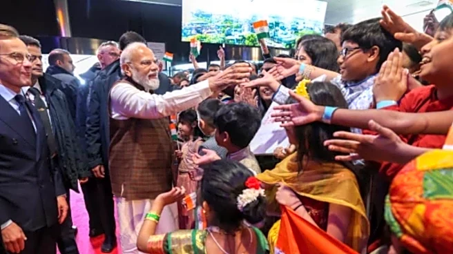 ‘Hej, Modi!’: PM Arrives In Sweden To A Warm Welcome From Counterpart Kristersson