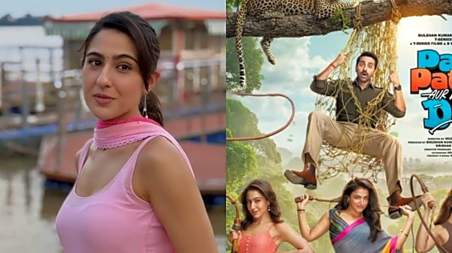'Keep Growing': Sara Ali Khan Thanks Darshaks For Their Love On Pati Patni Aur Woh Do