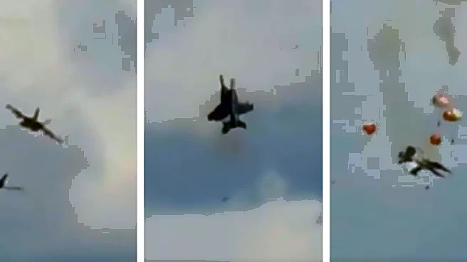 Two US Fighter Jets Collide Mid-Air During An Airshow At Mountain Home Air Force Base In Idaho