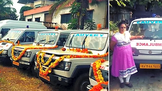 From Homemaker To Ambulance Boss, Radhika’s Story Is Inspiring Karnataka