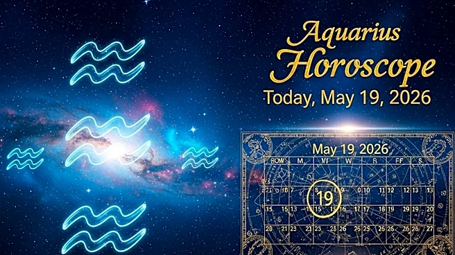 Aquarius Horoscope Today, May 19, 2026