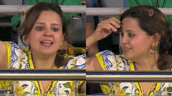 Sakshi Dhoni Playfully Teaches Umpiring Signals, Her Viral Clip Steals the Spotlight