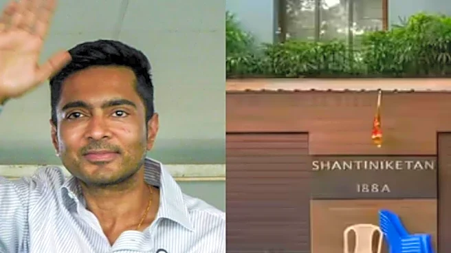 KMC Begins Probe Into Abhishek Banerjee’s Properties, Pastes Notice at ‘Shantiniketan’