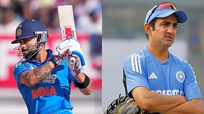 Ex-Indian Cricketer Fuels Speculation Over Virat Kohli-Gautam Gambhir Rift