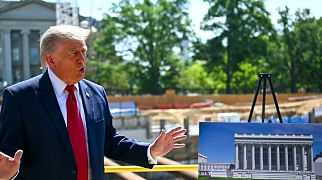 Trump Claims Drones Would 'Bounce Off' His New $400 Million White House Ballroom Roof