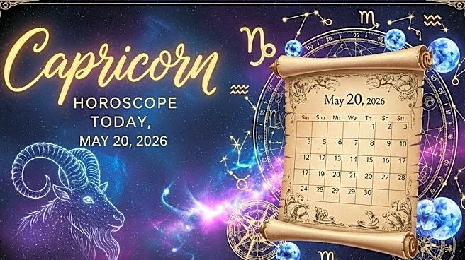 Capricorn Horoscope Today, May 20, 2026