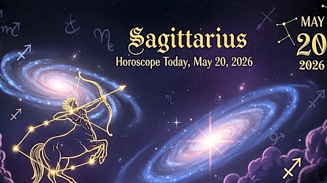Sagittarius Horoscope Today, May 20, 2026