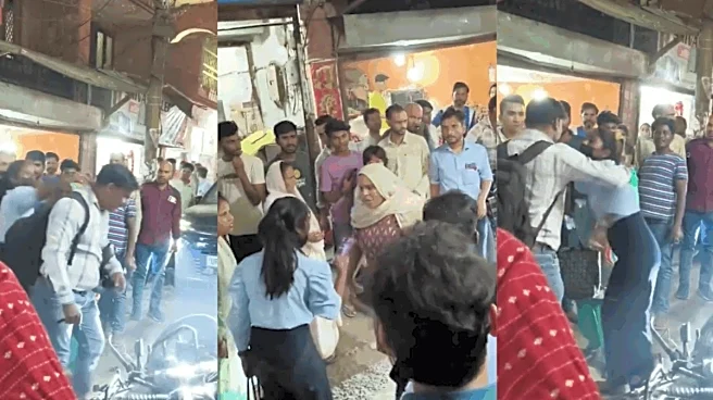 Noida Street Chaos: Woman Busy On Phone Slaps Biker After Small Touch, Pushes His Bike Down