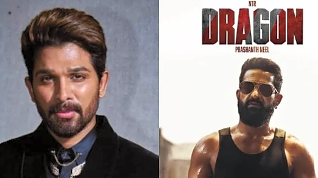 'This Time It Ain’t Tiger It’s Dragon': Allu Arjun’s Birthday Wish For Jr NTR Wins Internet