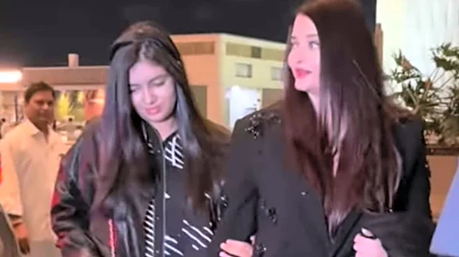 Aishwarya Rai Finally Heads To Cannes Film Festival 2026 With Aaradhya Bachchan | Watch